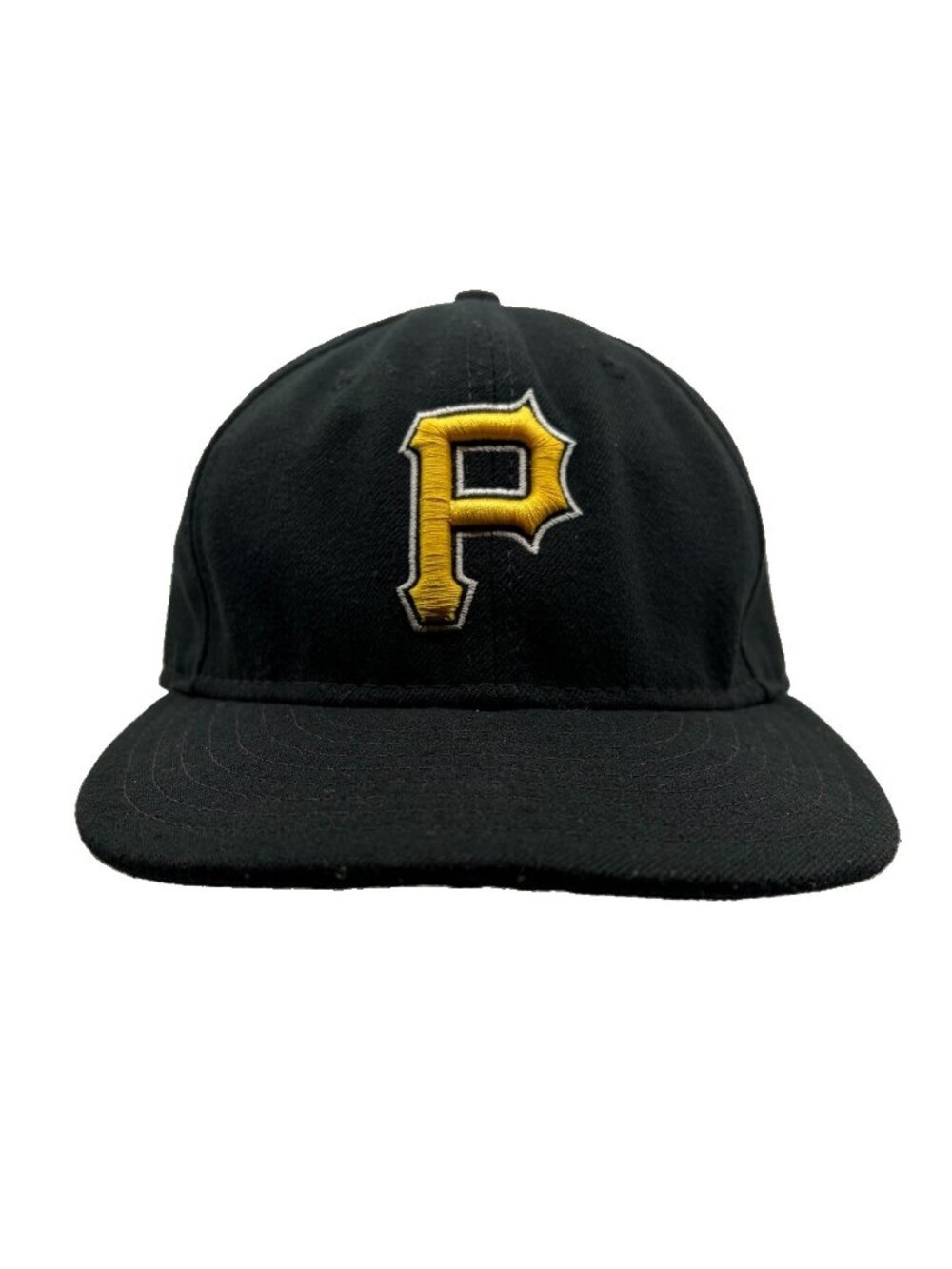 Pittsburgh Pirates New Era Cool Base 5950 6 3/8 Fitted Baseball Hat Cap USA Made